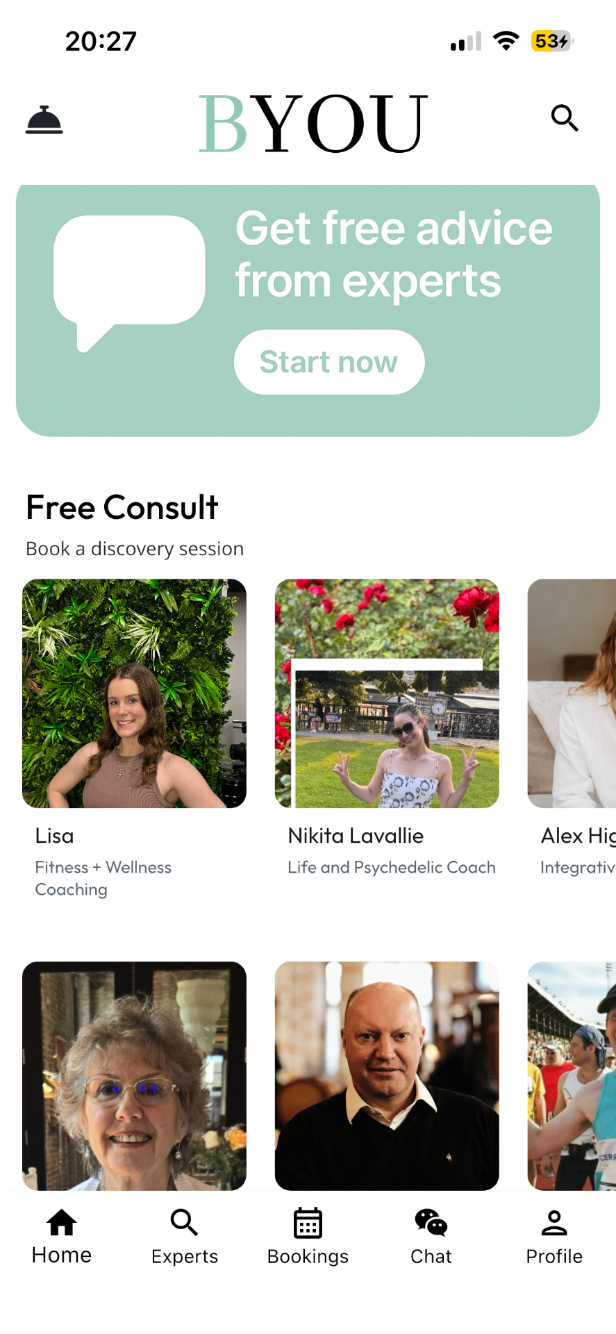 BYOU app - One app, every kind of support